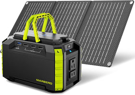 MARBERO Solar Generator compact design for easy portability on camping trips