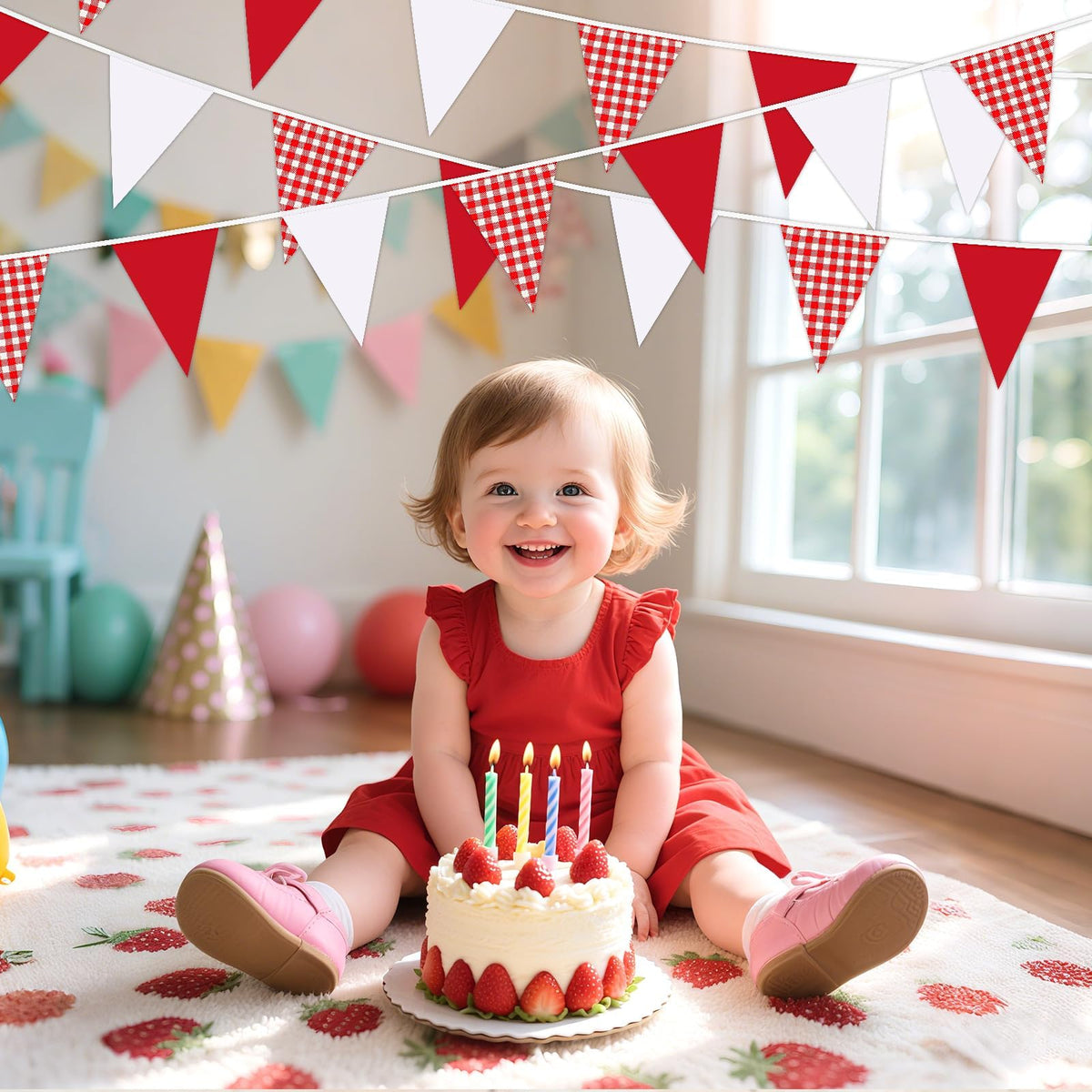 MARFOREVER versatile pennants suited for indoor and outdoor venues.