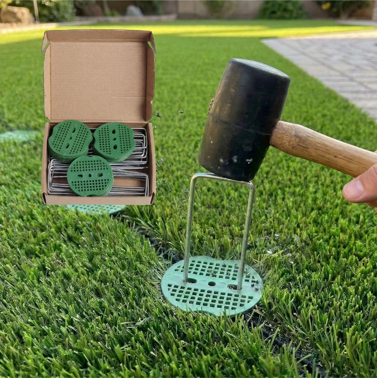 Mariyandh heavy-duty ground stakes withstand heavy use for multiple seasons.