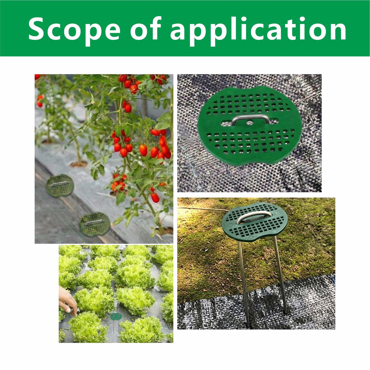 Mariyandh weed barrier fabric securement improves ground hold for outdoor setups.