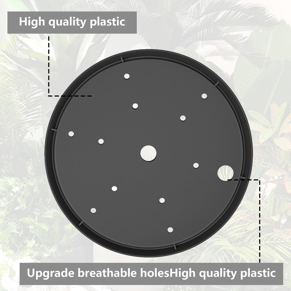 MARKBIT indoor-outdoor planter insert demonstrates easy, tool-free installation.