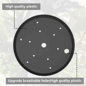 MARKBIT indoor-outdoor planter insert demonstrates easy, tool-free installation.