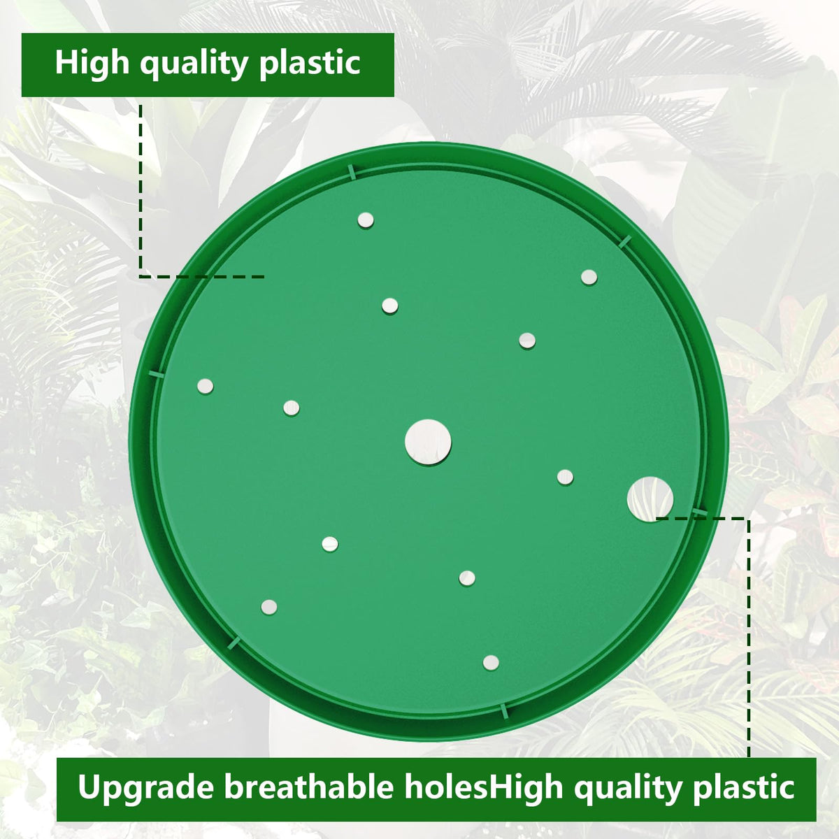MARKBIT easy-install planter liners require no tools for quick setup.