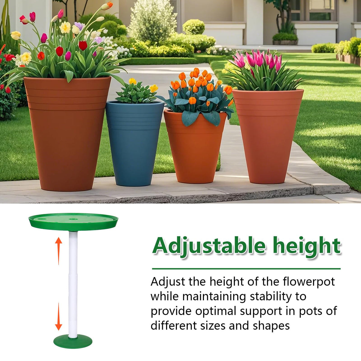 MARKBIT versatile liners fit many pot shapes, enabling stylish decor across occasions.