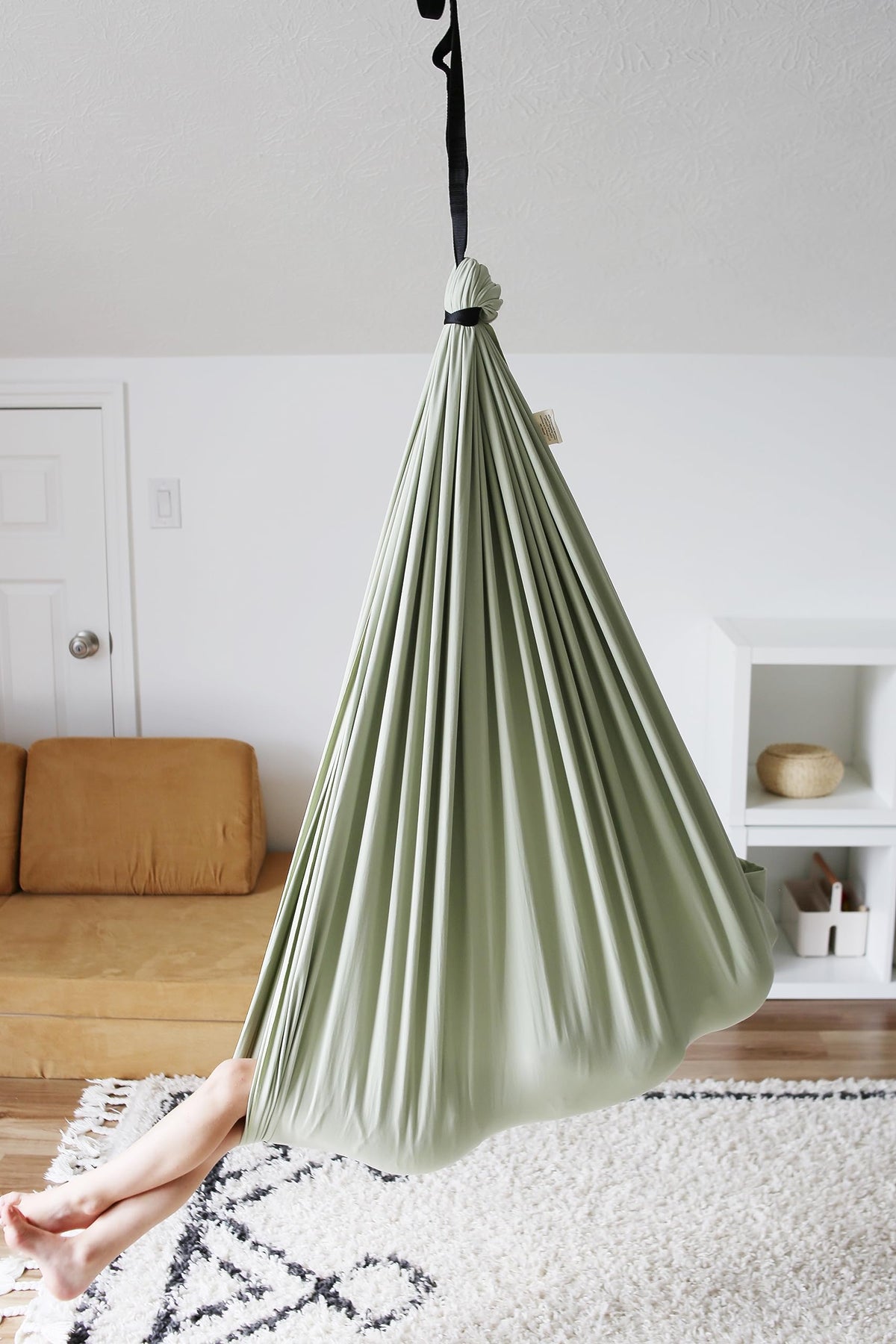 Machine washable Desert Sage fabric keeps softness after washing