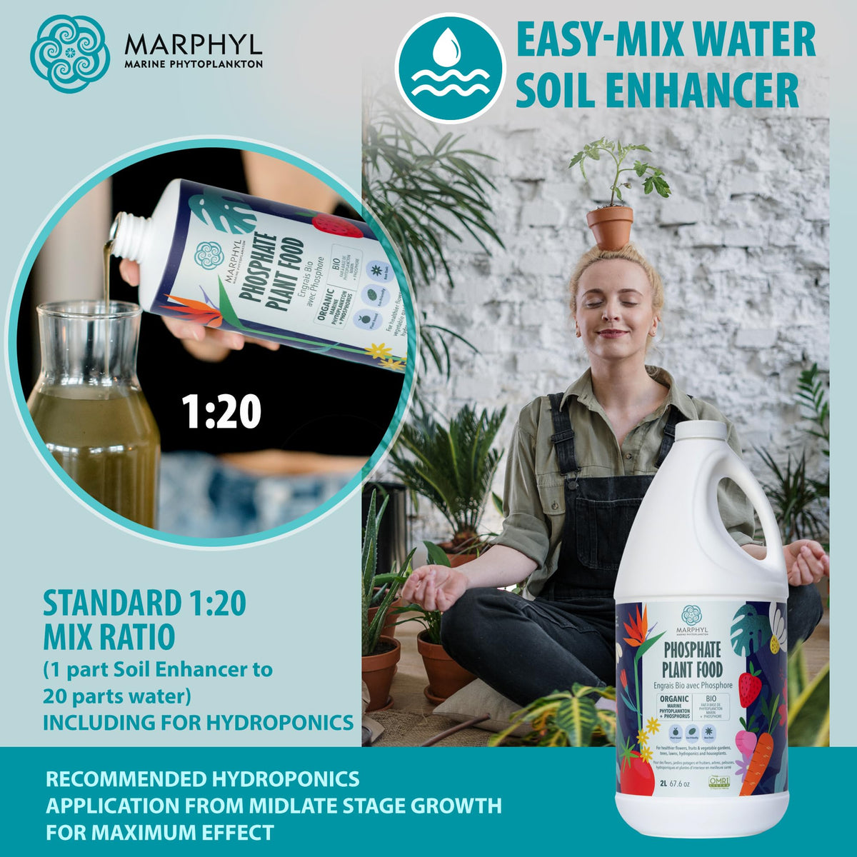 MARPHYL application in container gardening for convenient nutrient delivery