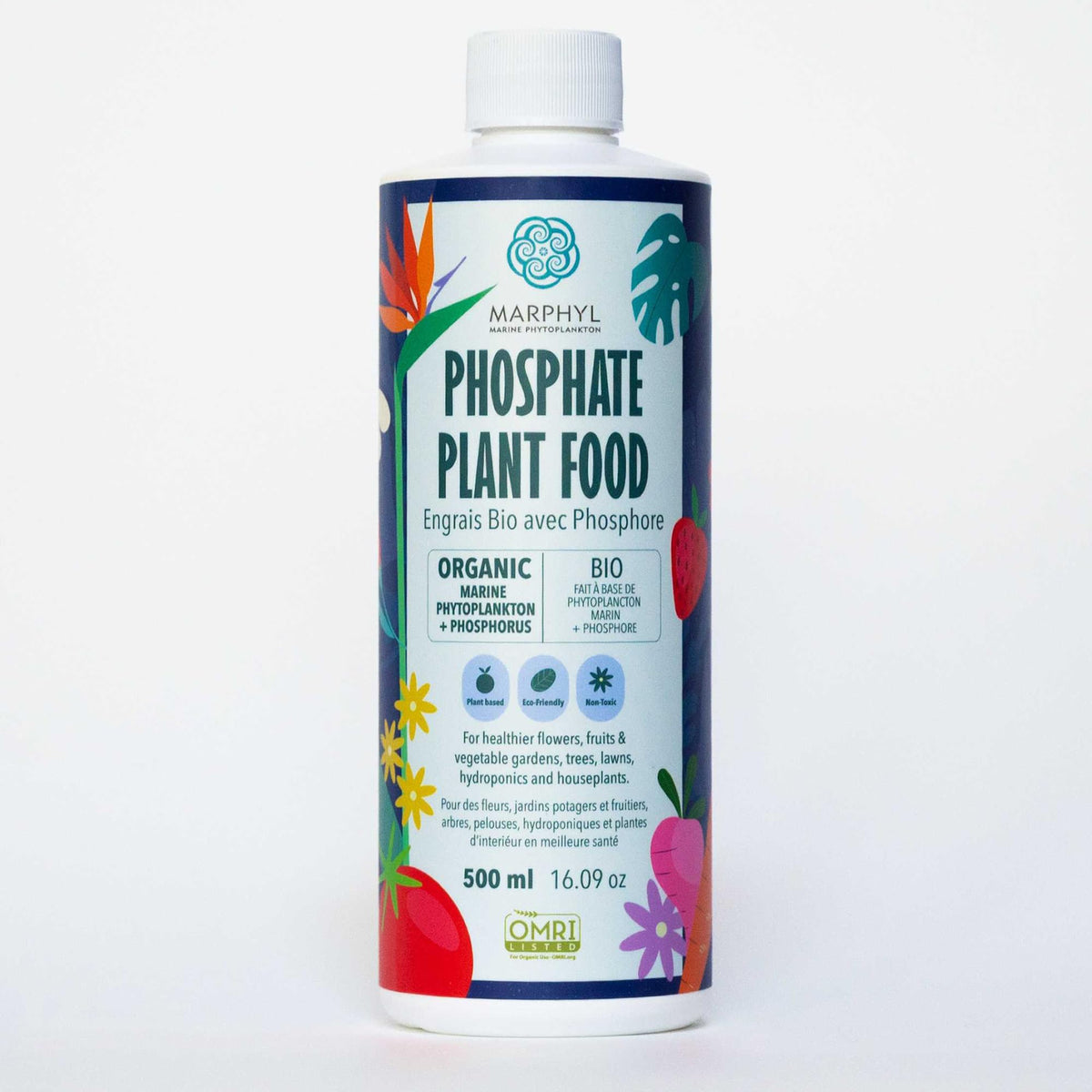MARPHYL Organic Liquid Phosphate bottle for soils supporting early root development