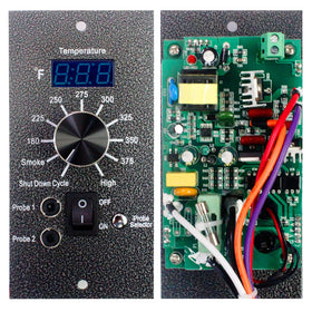 MARS CAMP front-panel safety controls support safer, confident grilling sessions.