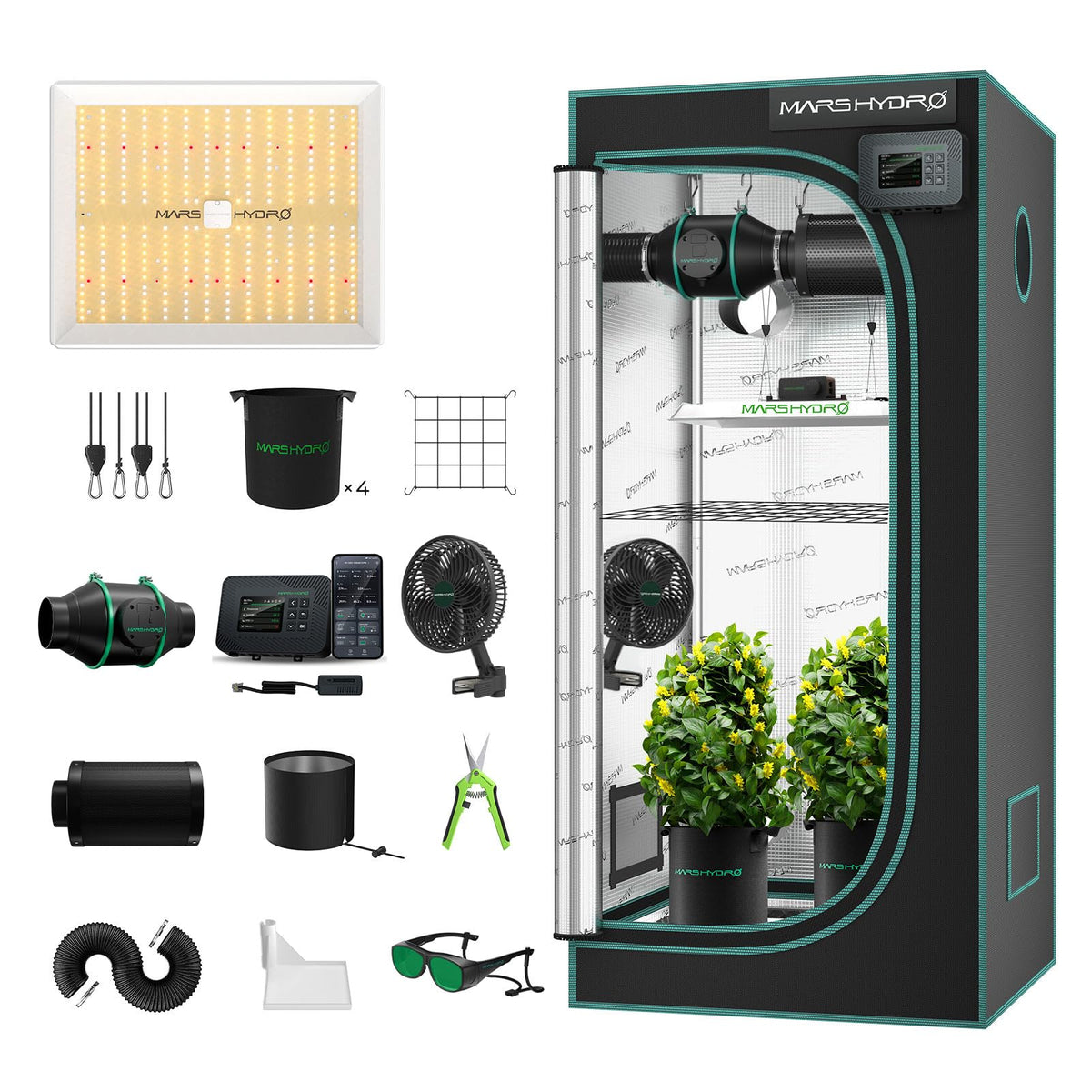 MARS HYDRO smart controller 43 enables WiFi climate control for smarter indoor gardening.