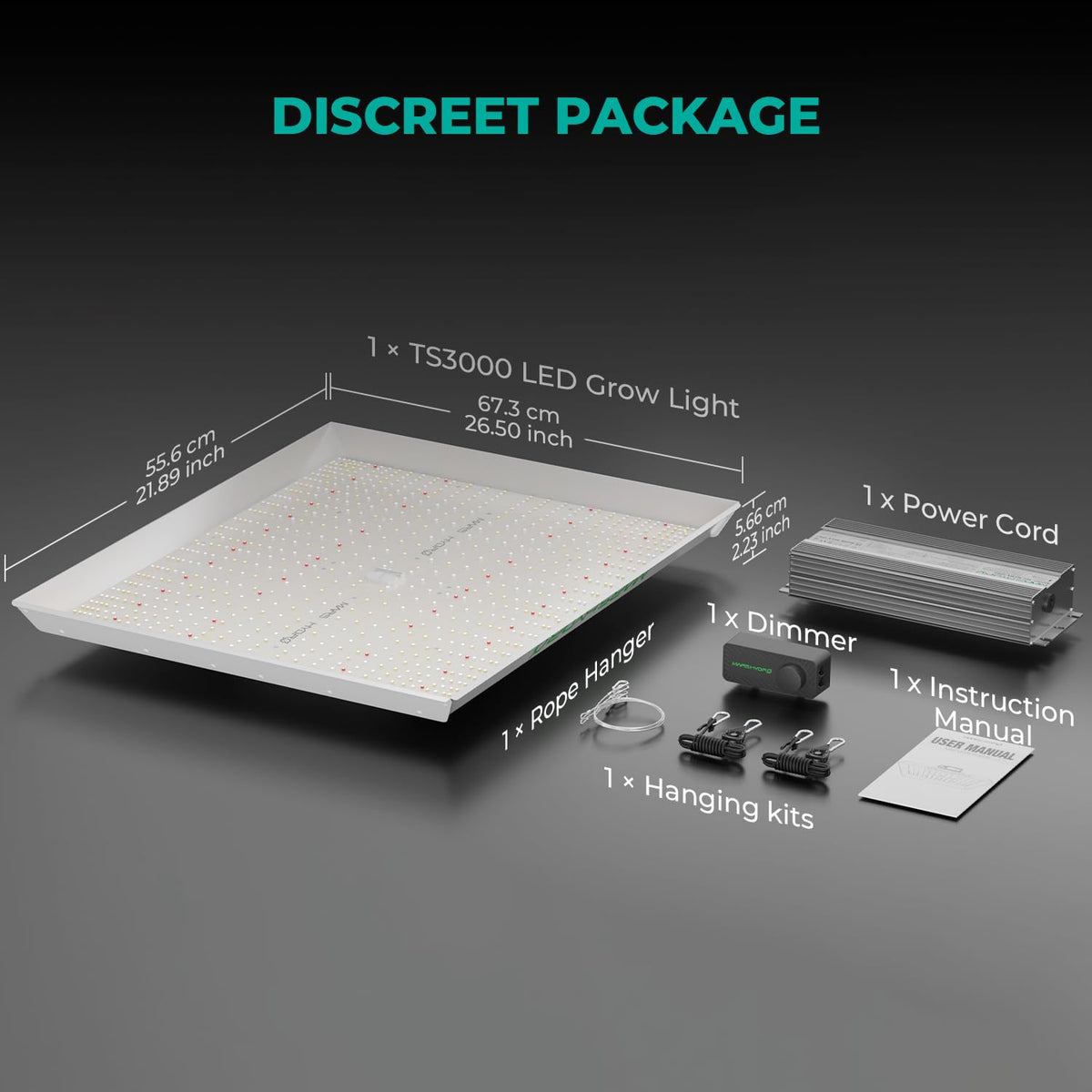 TS3000 daisy-chain capability for scalable multi-light setups