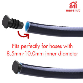 Marsrut end cap fits 8.5–10 mm ID hoses for precise compatibility.