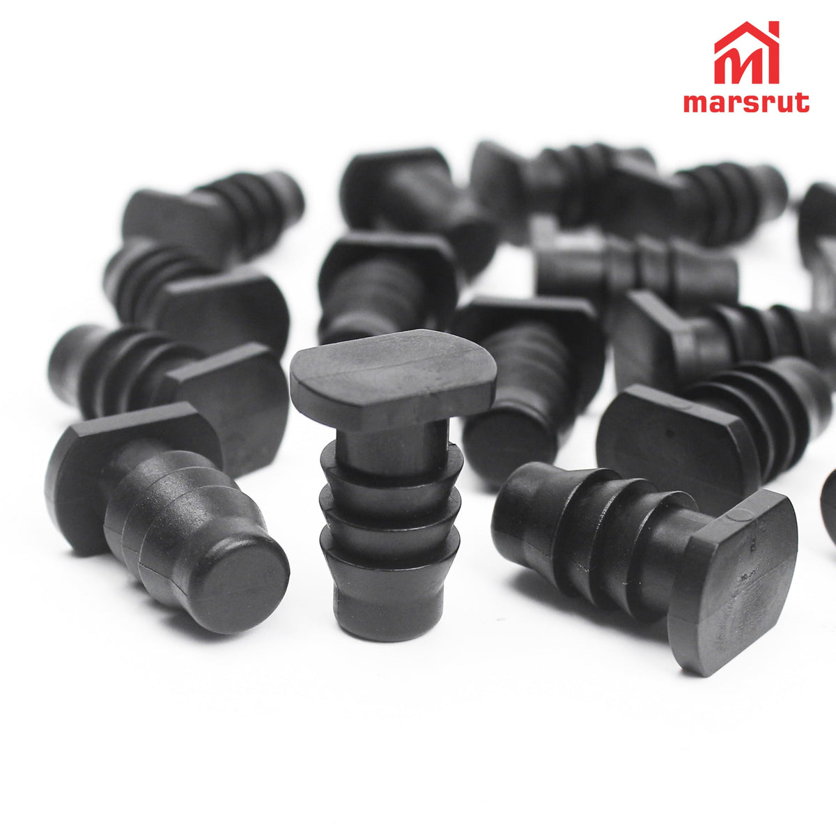 Marsrut end cap for residential irrigation and villa projects.