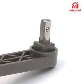 Marsrut grey umbrella handle adds rust-resistant longevity