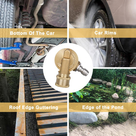 MARSTEK durable attachment enabling efficient high-pressure washing on tough spots