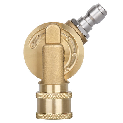 MARSTEK pivoting coupler with 240-degree rotation reaches gutters and undercarriages