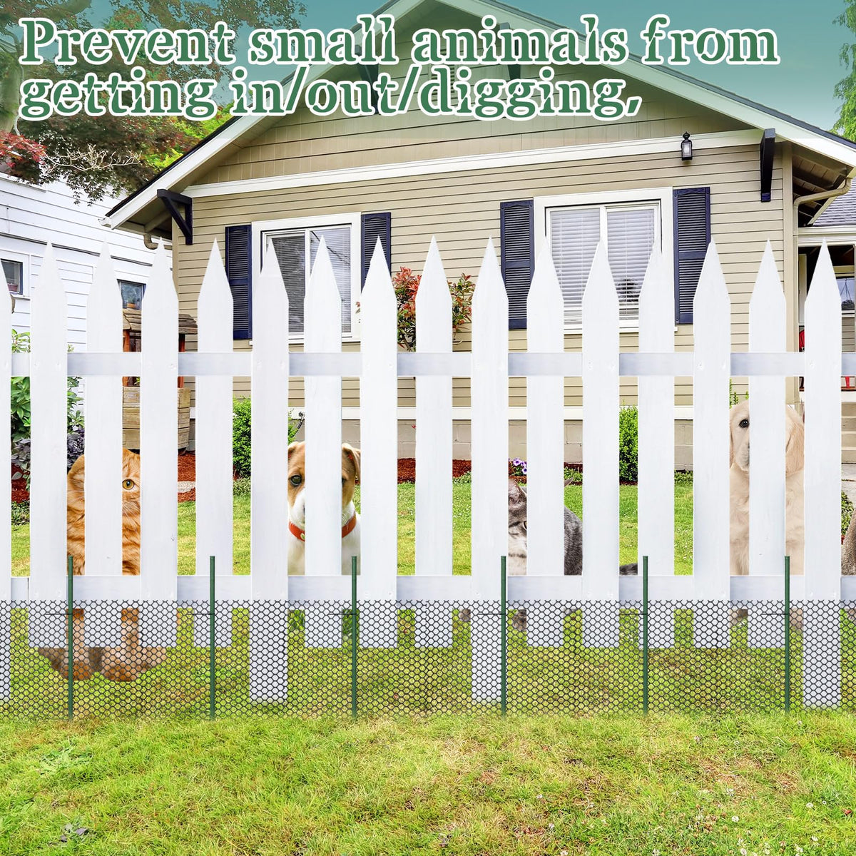 Marsui barrier fence in setup position, unrolls easily without tools.