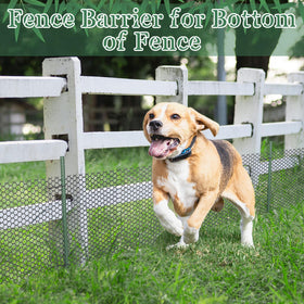 Garden use: Marsui fence protects beds and small animals.