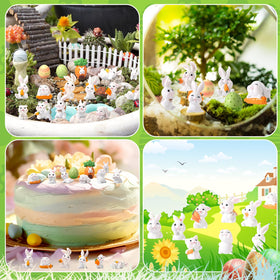 Marsui bunny with eggs for DIY crafts and festive decor.
