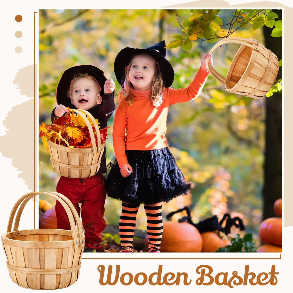 Marsui gift-ready wooden basket offering natural styling for gifting.