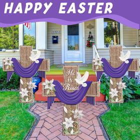 Marsui waterproof corrugated plastic yard sign withstands weather outdoors.