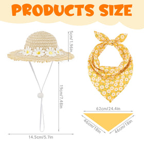 Mason Life daisy bib close-up shows bright colors for outdoor decor.