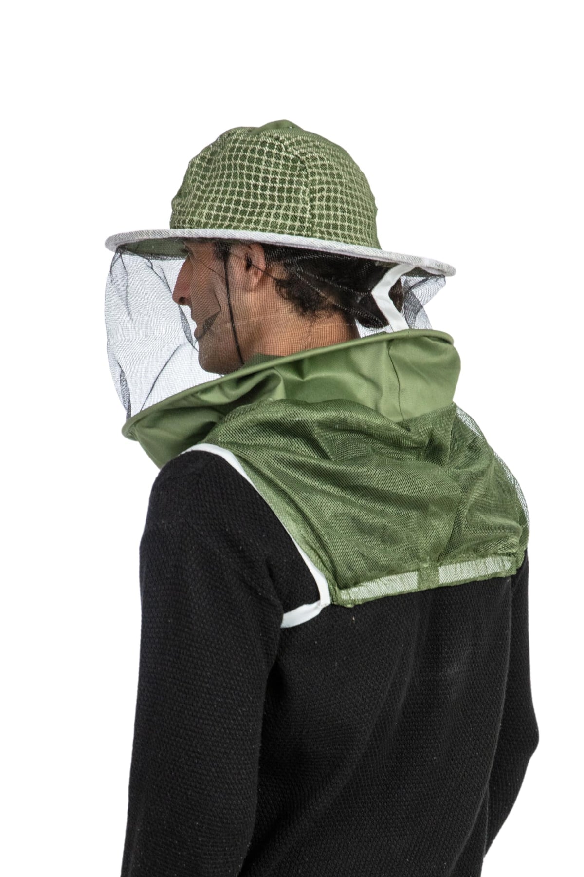 Massive Bee Store veil offering sting protection and all-day comfort