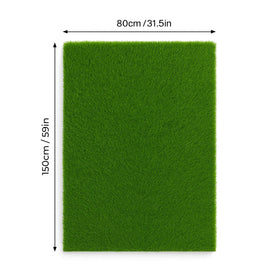MASSTEELGER artificial grass mat close-up, soft and realistic fibers