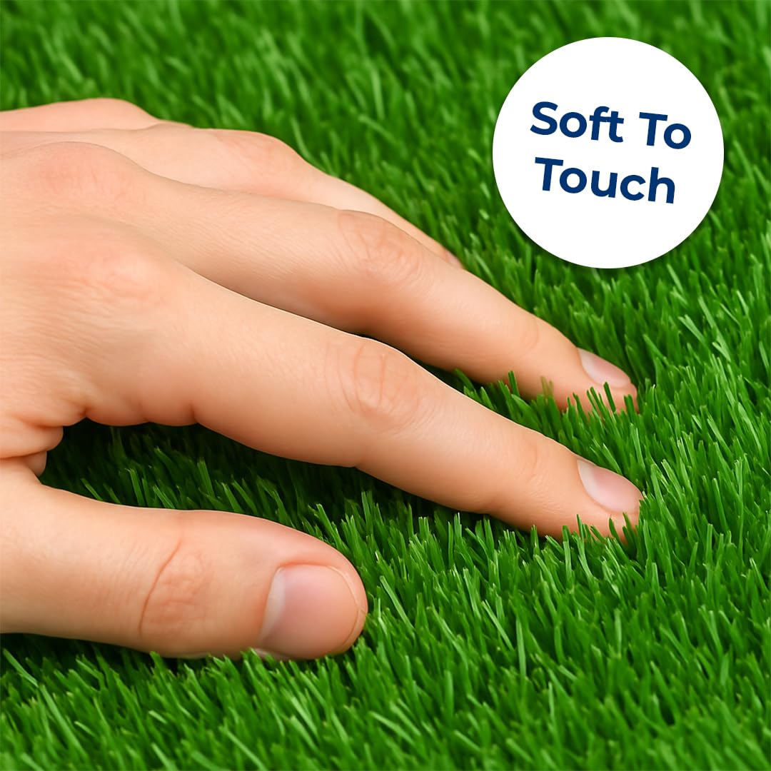MASSTEELGER artificial grass mat dimensions 59 by 31.5 inches