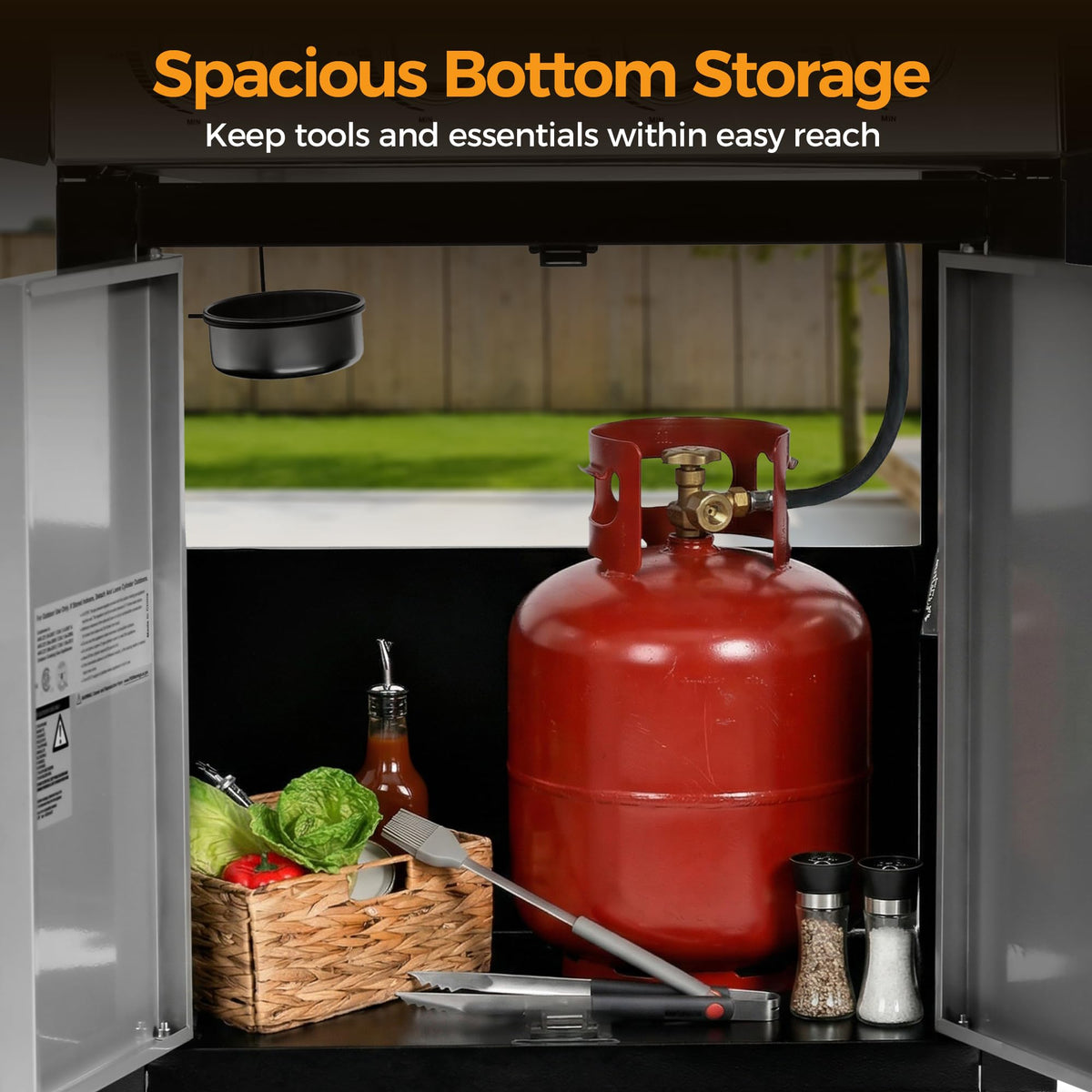Master Cook easy-assembly design saves setup time and effort