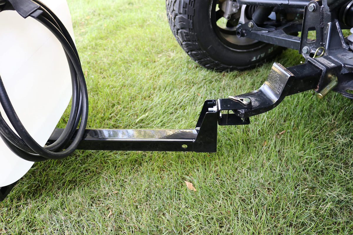 Master Mfg low center of gravity prevents tipping on slopes.