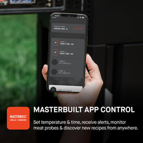 Masterbuilt DigitalFan maintains steady temperature with minimal adjustment.