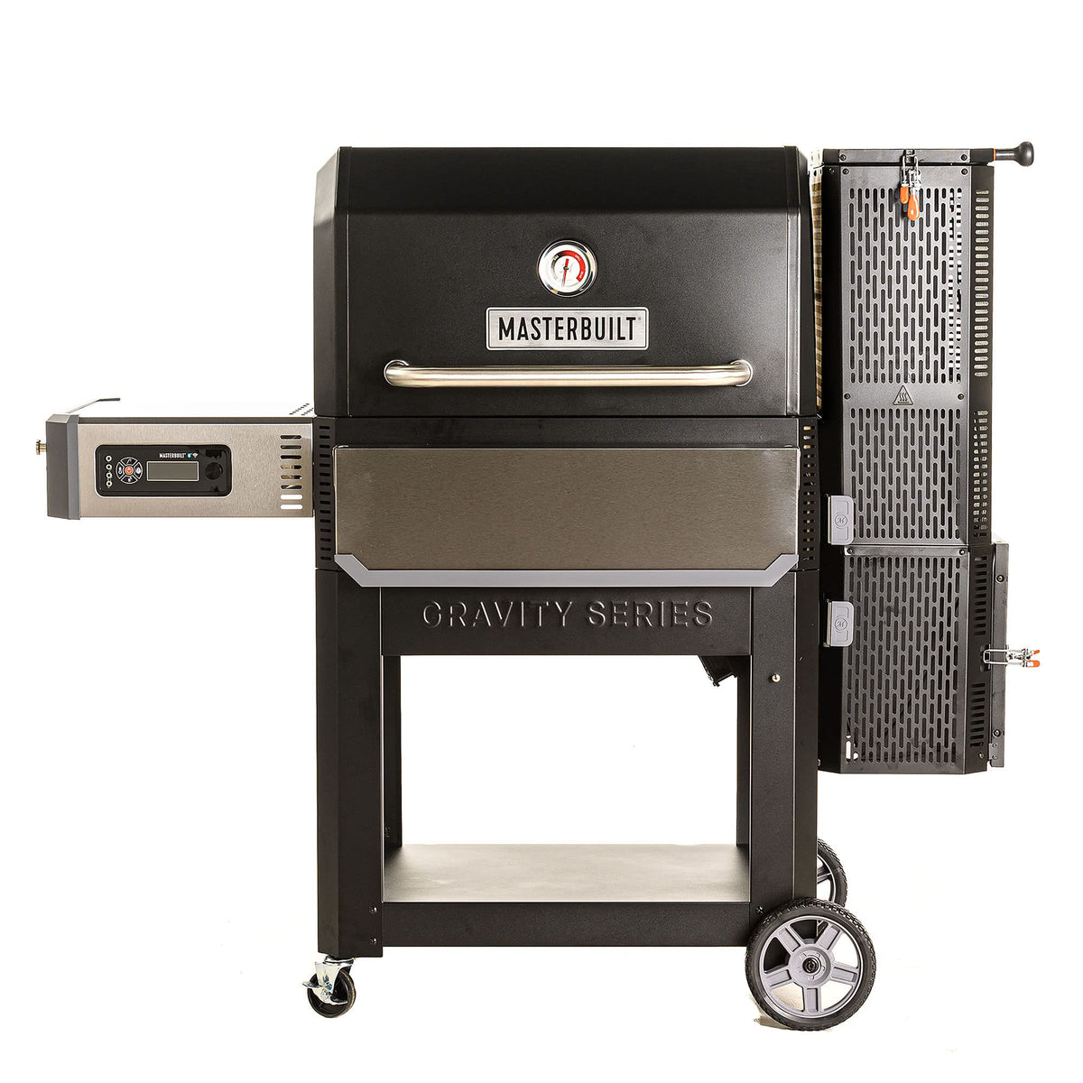 Masterbuilt Gravity Series 1050 front view showing large cooking area