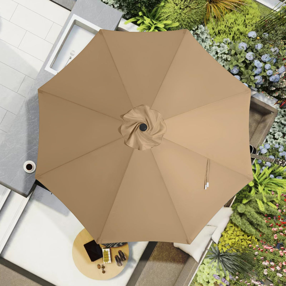 Mastercanopy care note advises closing canopy in bad weather for longevity.