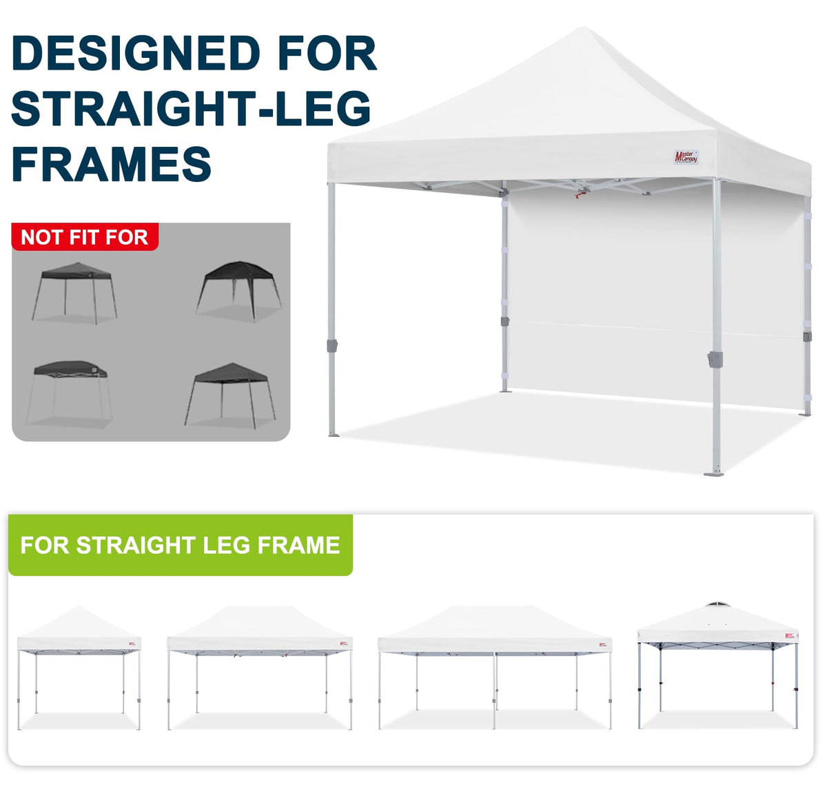 MasterCanopy SunWall installation demonstrates one sidewall option for customizable shade