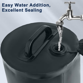 MASTERCANOPY water weights with 10-liter capacity shown