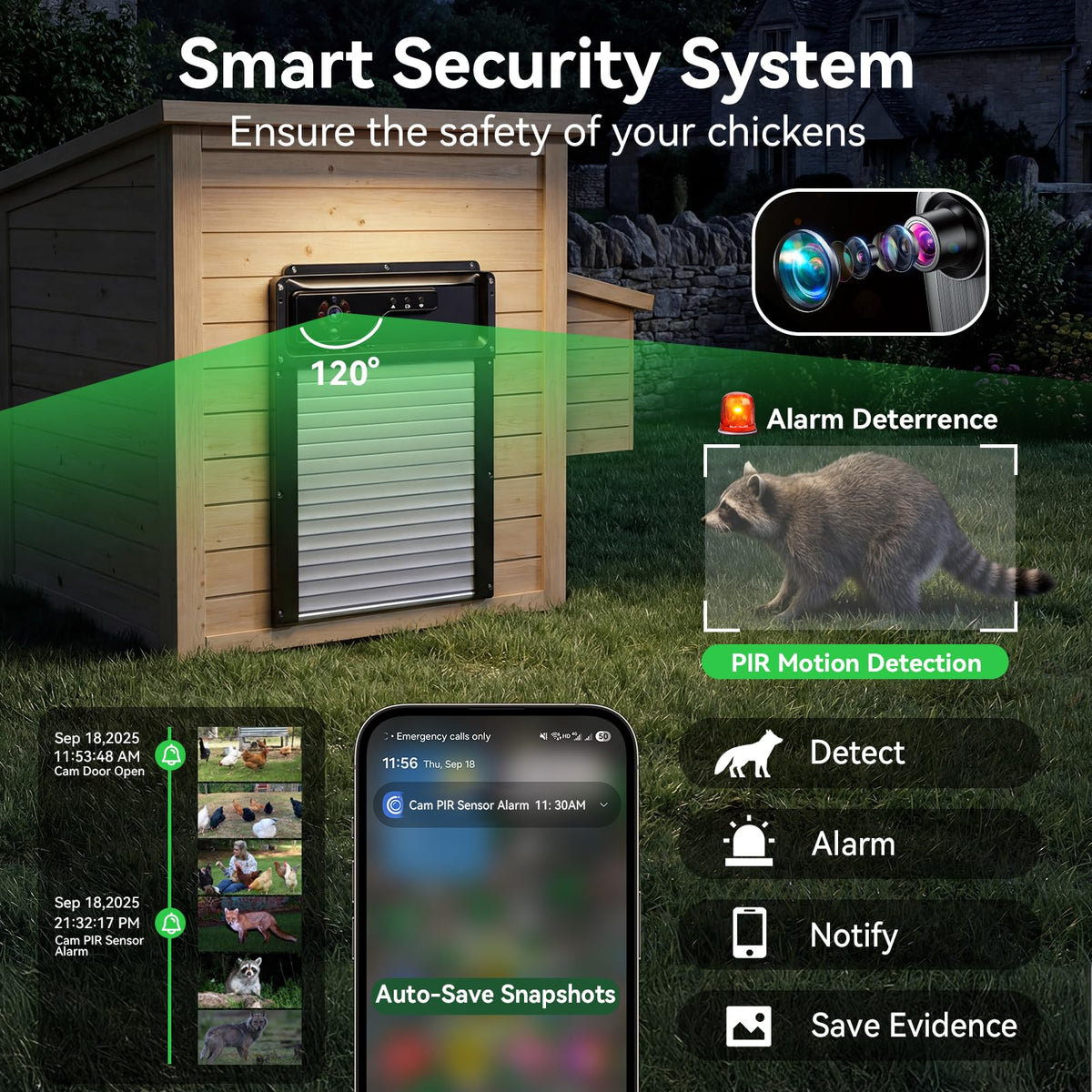 MASTERFUN predator alerts send photos and app notifications.