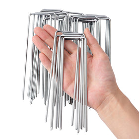MAT 7-BANQUET 11ga heavy-duty stakes resist bending under pressure