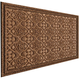 MAT 7-BANQUET outdoor mat at the front door traps dirt and moisture.
