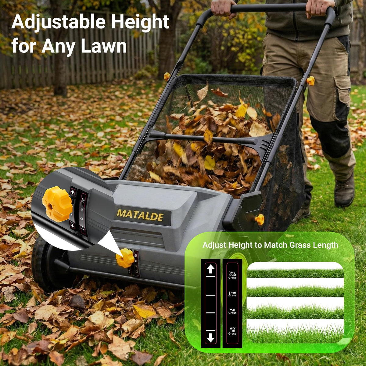 Matalde lift-handle design eases emptying without bending