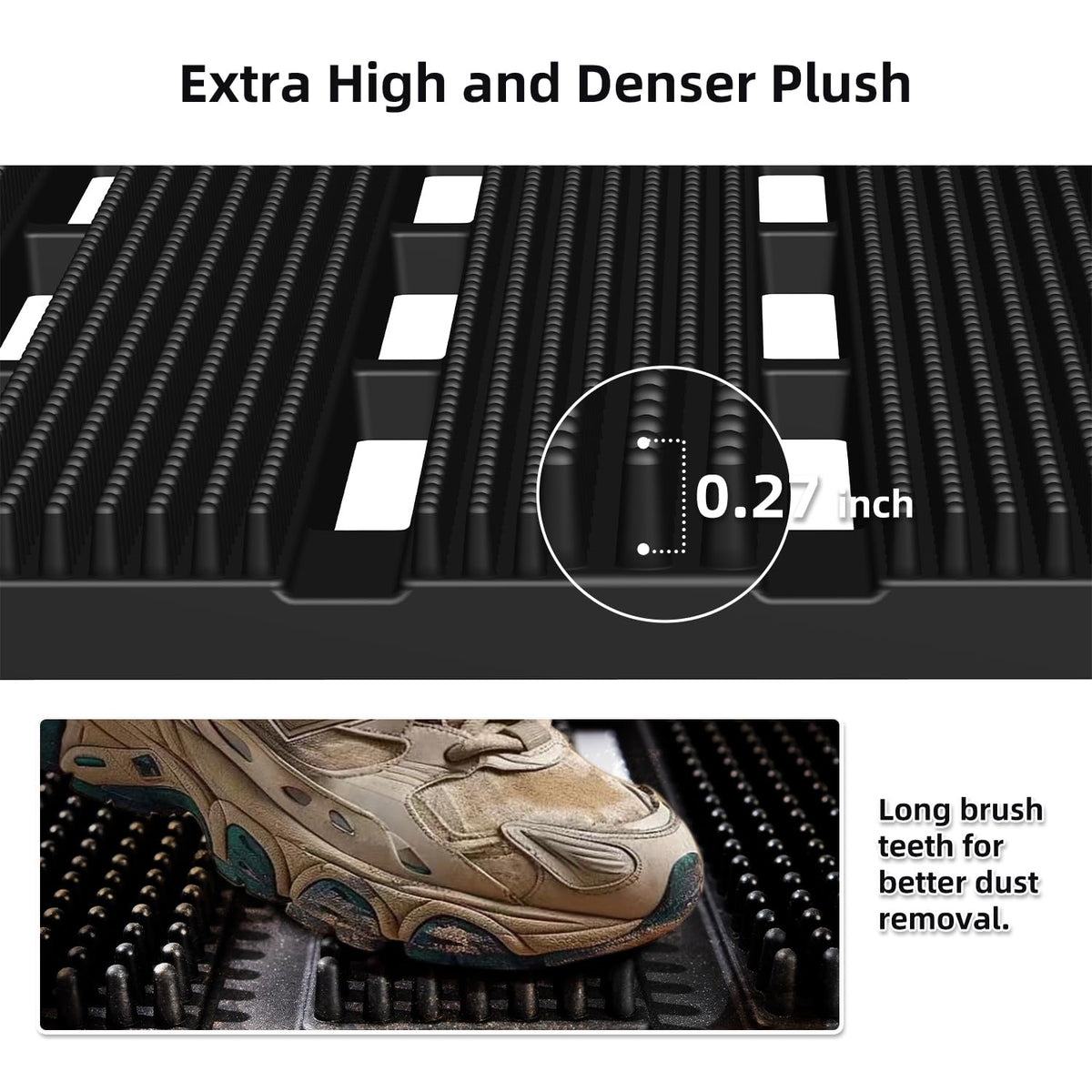MATALL hollow drainage design dries quickly after rain or splashes.