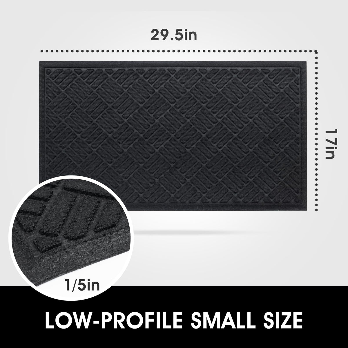 MATALL versatile-mat suitable for garage, laundry, and entryways.