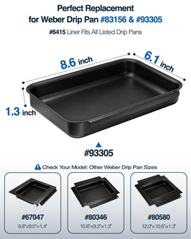 Matchwaves catch pan on Weber Genesis II 2016plus with tool-free install.