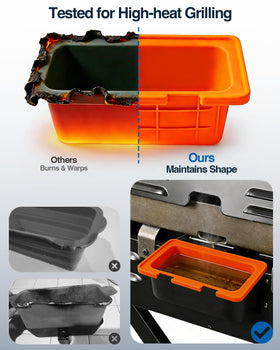 Matchwaves Drip Pan Liner 36-inch durable, warp-resistant during cooking