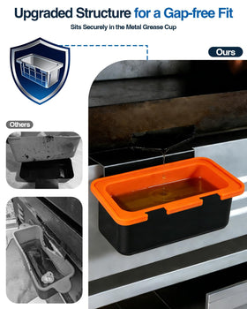 Matchwaves Drip Pan Liner is dishwasher-safe for quick cleanup