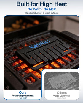 Matchwaves Grease Gate Blocker dishwasher-safe for easy cleanup