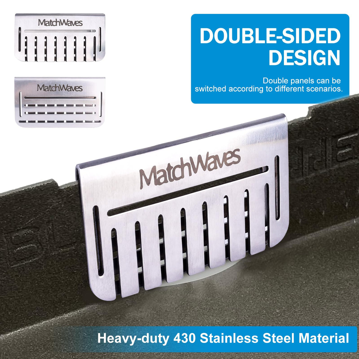 Matchwaves Grease Gate Blocker dual-mode control enabling precise grease handling