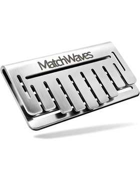 Matchwaves Grease Gate blocker front view showing edge protection and guard on a hot griddle