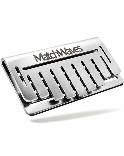 Matchwaves Grease Gate blocker front view showing edge protection and guard on a hot griddle