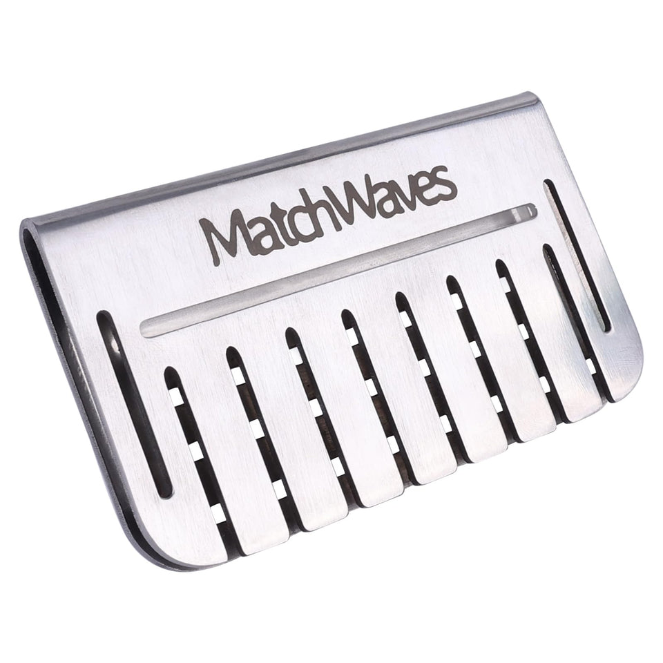 Matchwaves Grease Gate Blocker side view guarding the edge to prevent food slips