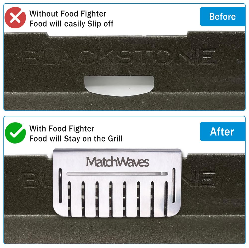 Matchwaves Grease Gate Blocker universal fit for Blackstone and more